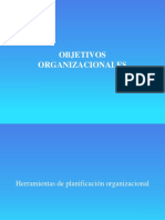 OBJETIVOS ORGANIZACIONALES