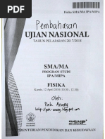 Pembahasan Soal UN Fisika SMA 2018 Paket 1