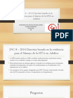 JNC 8 – 2014 Directriz Basada en La