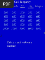 Cell Types Organelles Test Questions Test Pictures 2