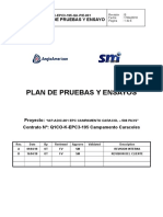 Plan de Pruebas y Ensayos