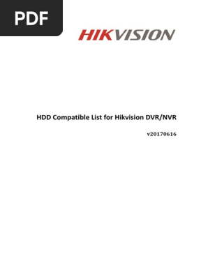 Hds Compativel Dvr Hikvision Disque Dur Architecture Informatique