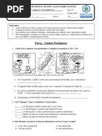 Prova lingua portuguesa