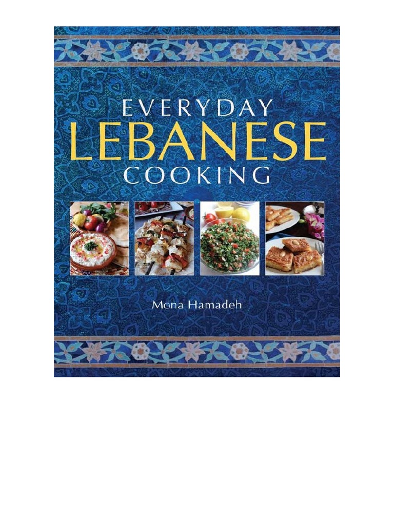 Lebanese Cuisine | PDF | Salad | Pickling
