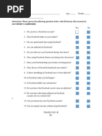 Instruction: Please Answer The Following Questions Below With All Honesty. Rest Assured of Your Identity's Confidentially