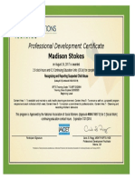 Professional Development Certificate