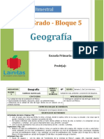 Plan 4to Grado - Bloque 5 Geografía.doc