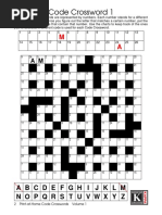 Free Printable Codeword Puzzles | PDF