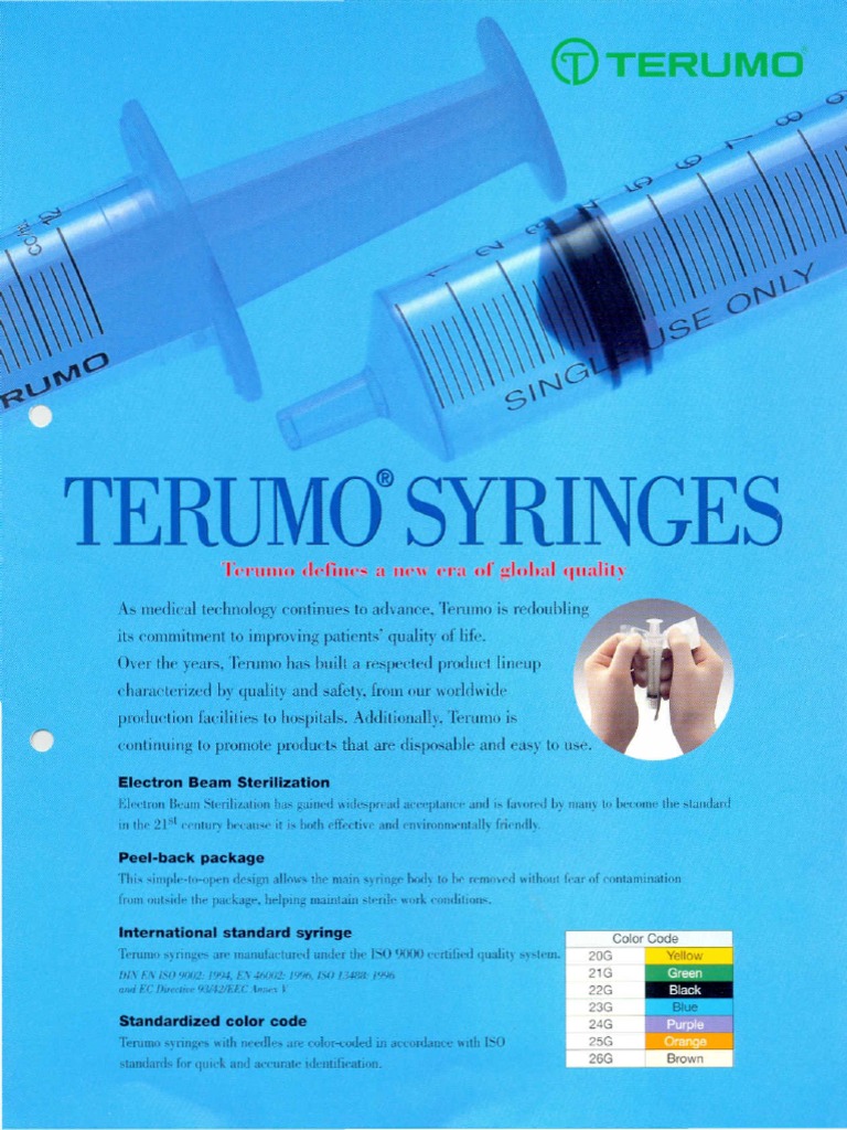 Brosur Disp. Syringe PDF | PDF