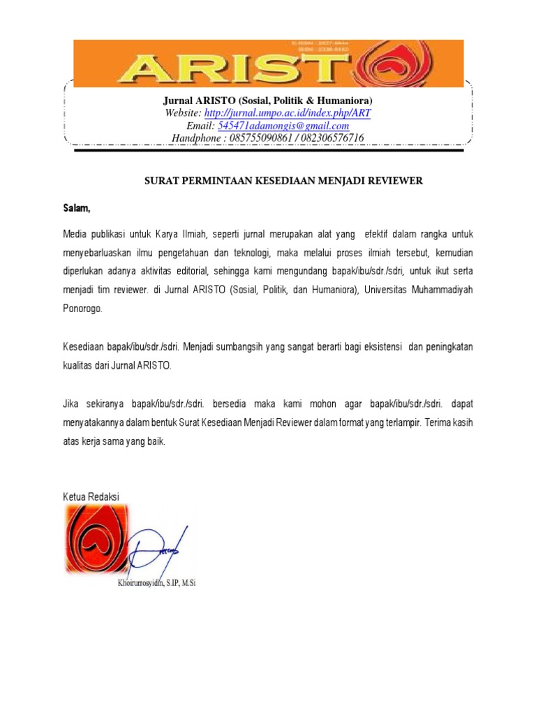 Surat Permintaan Kesediaan Menjadi Reviewer1  PDF