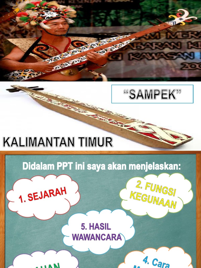 Sampek: Musik Tradisi Dayak | PDF | Puisi