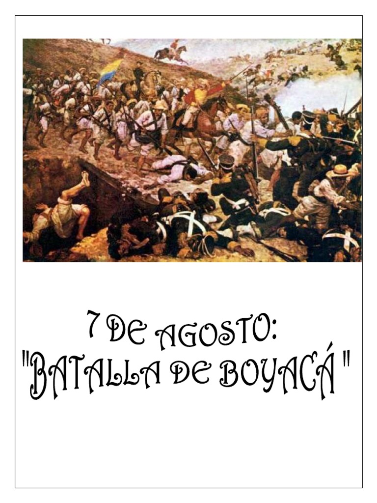 Actividades Cívicas para el 7 de Agosto | PDF | Conflictos del segundo ...