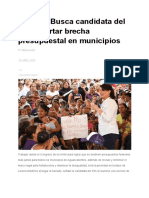 28.04.18 Busca Candidata Del PRI Recortar Brecha Presupuestal en Municipios