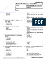 Bagian Kedua Bahasa Inggris: Structure and Written Expression