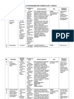 MATRIZ DE LA PROGRAMACIÓN CURRICULAR 2° A, B, C, Y, D-OO94