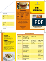 Brosur Diet Lambung