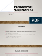 Penerapan Perijinan K3