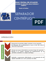 Separador Centrífugo