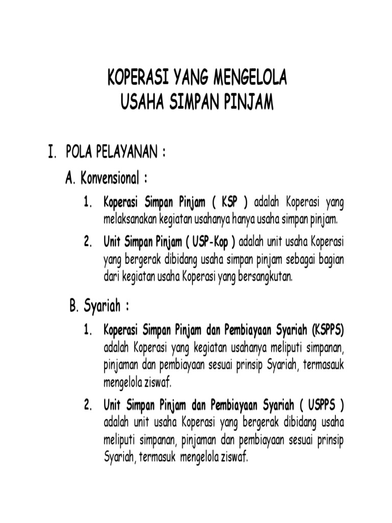 Surat Permohonan Izin Usaha Simpan Pinjam Koperasi