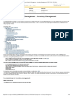 Inconsistency in Material Management Inventory Management: Erp SCM Goods Movements