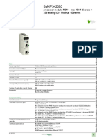 Modicon M340 - BMXP342020