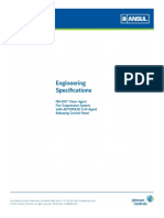 Engineering Specification For Ansul FM 200 System