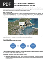 Project On Smart City Planning