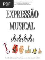 EXPRESSÃO MUSICAL TRABALHO