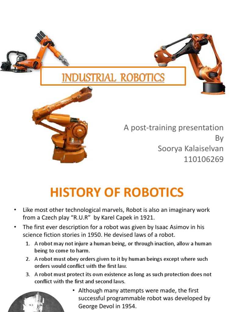 Industrial Robotics | PDF | Robot | Robotics