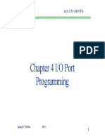 Chapter 4 I/O Port Programming: Spring'17 Twhou 8051