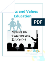 Professional Ethics in Values Educ.(1)