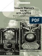 Bronwen Price-Francis Bacons The New Atlantis - New Interdisciplinary Essays (2002)
