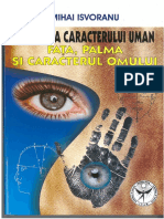 Anatomia Caracterului Uman - Fata, Palma Si Caracterul Omului, Mihai Isvoranu