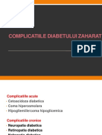 Complicatiile Diabetului Zaharat