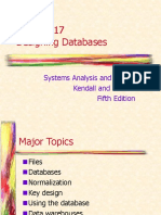Designing Databases: Systems Analysis and Design Kendall and Kendall Fifth Edition