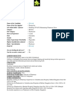 Pharmacist: Handling OP & IP, Maintaining Pharmacy Store: Medical: Pharmacist: 3 Years: Karnataka: Male: Negotiable: Diploma: Pharmacy:: No: No