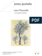 《冬季》皮亚佐拉 － 吉他二重奏 PDF
