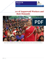 Rgics Policy Watch: The Importance of Anganwadi Workers and Their Demands