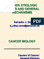 Cancer: Etiologic Agents and General Mechanisms