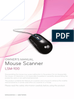 Mouse Scanner: Owner'S Manual