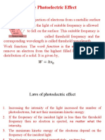 The Photoelectric Effect