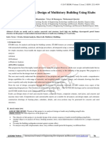 Seismic Analysis & Design of Multistory Building Using Etabs