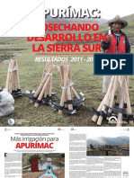 Apurimac - Cosechando Desarrollo de La Sierra Sur 2011 - 2016