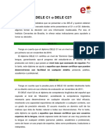 Dele c1 o Dele c2 Doc para Estdnts En12 PDF