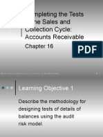 Completing The Tests in The Sales and Collection Cycle: Accounts Receivable