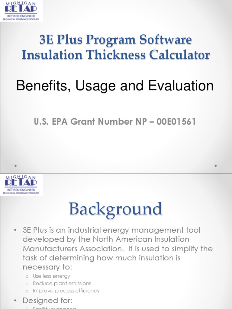 3E Plus Insulation Calculator With Solved Examples Building