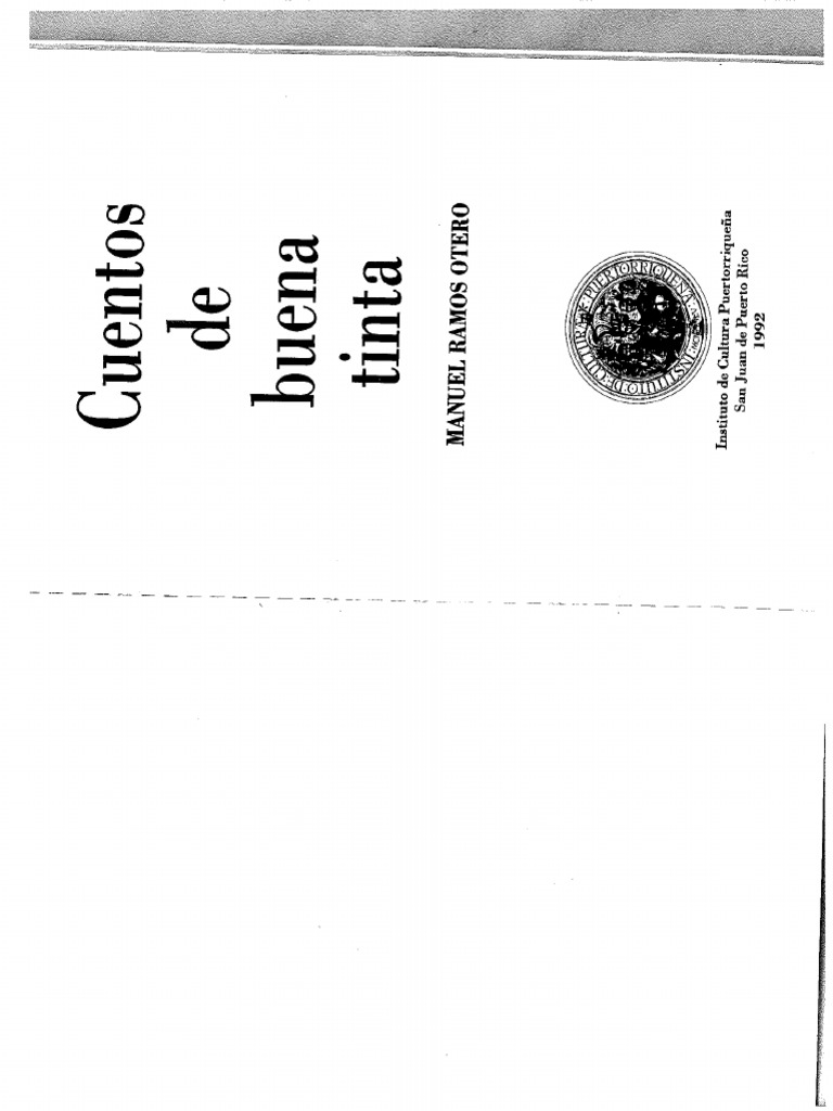 Manuel Ramos Otero. Cuentos PDF