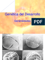 Genetica Del Desarrollo 2009