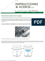 CONECTORES DE CORTANTE AUTO SOLDABLES - Construcciones y Aceros SA PDF