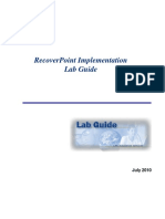 RecoverPoint Implementation Lab 3 3 PDF